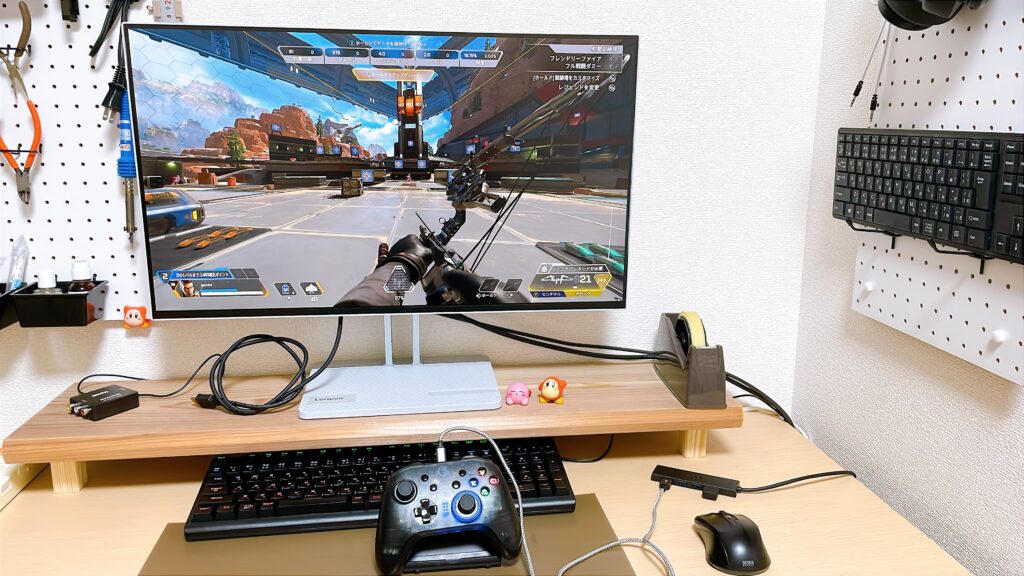 Apexで動作確認の画像